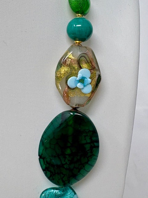 Murano Glass Necklace - 4