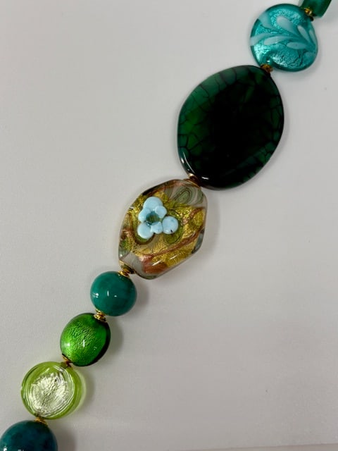 Murano Glass Necklace - 7
