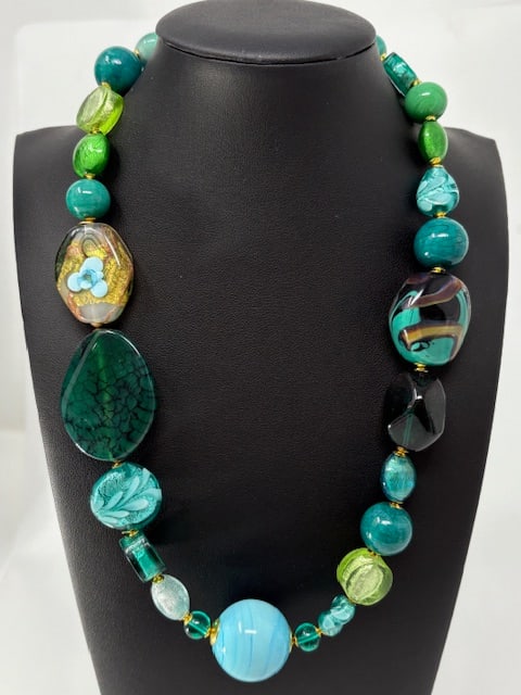 Murano Glass Necklace - 8
