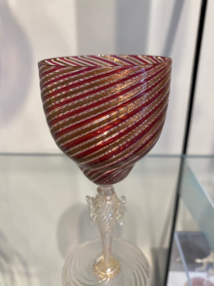 Vintage Murano Glass Stemware - 3