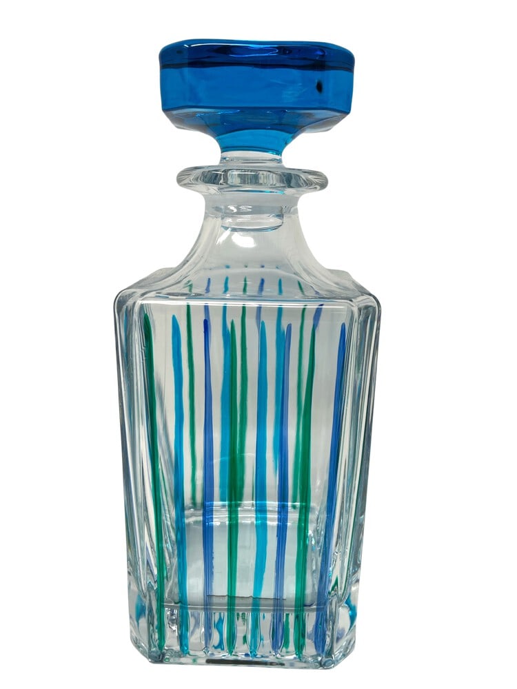 Venetian Hand Painted Carafe (1 of 4)