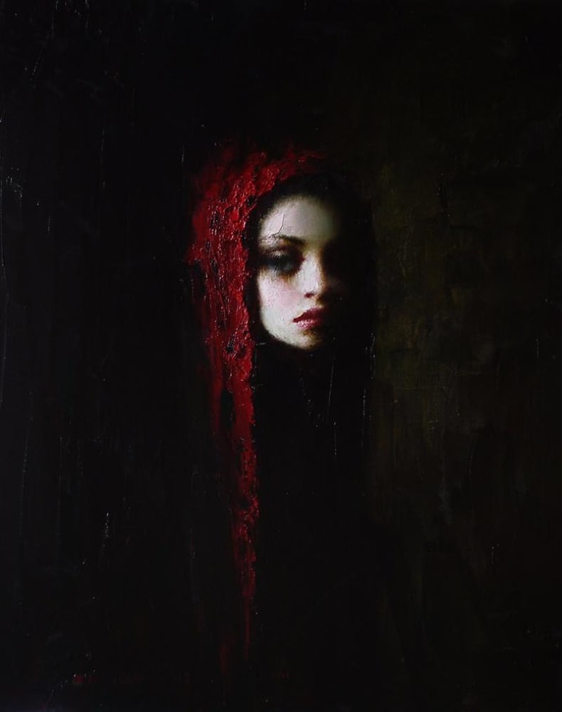 Mia Original Oil Painting by Taras Loboda (1 of 8)