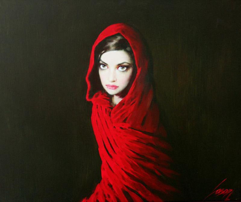 Esmeralda Original Oil Painting by Taras Loboda (1 of 9)