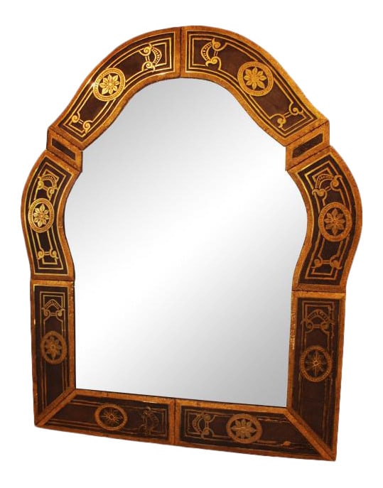 Bruber Etched and Gilded Venetian Mirror (1 of 4)