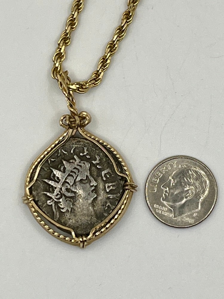 Emperor Nero Coin Pendant - 3