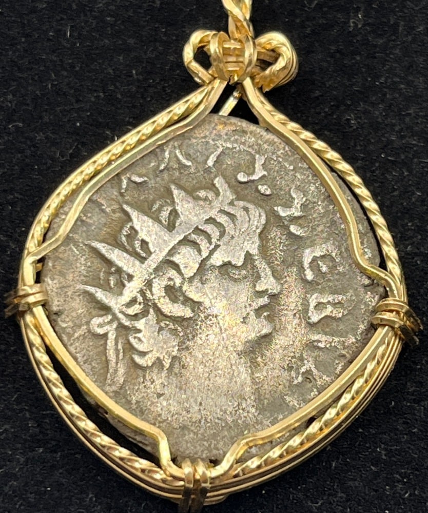 Emperor Nero Coin Pendant - 5