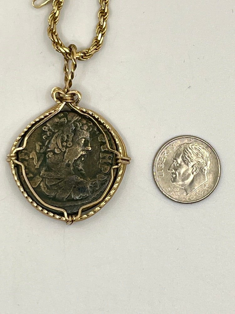 Emperor Severus Coin Pendant - 3