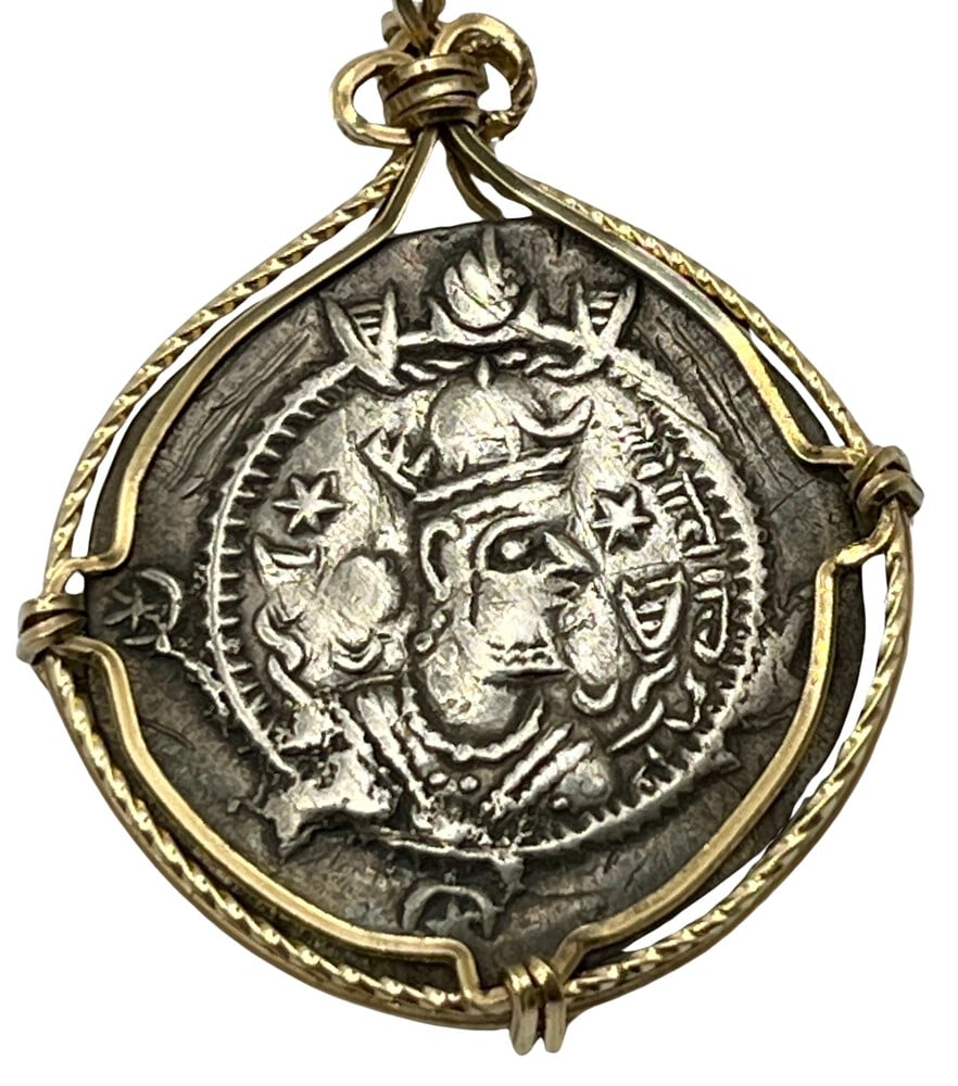 Taurus the Bull Ancient Coin Pendant: Ancient Coin of Taurus the Bull Pendant-A Piece of History.Own a piece of ancient history with this authentic silver coin, expertly transformed into a stunning pendant (#82).Genuine ancient silver