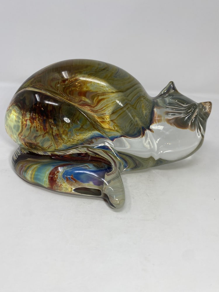 Murano Glass Cat by Zanetti (1 of 6)