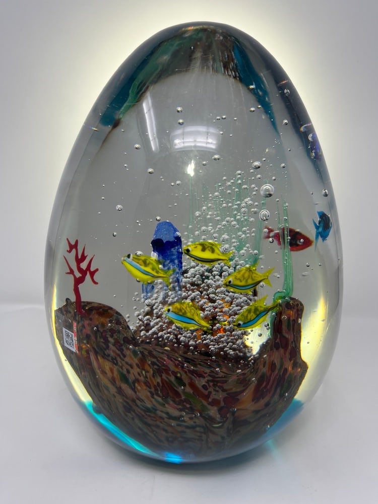 Large Murano Glass Aquarium (1 of 7)