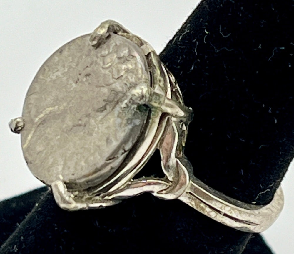 Marcus Aurelius Coin Made into A Ring - 5