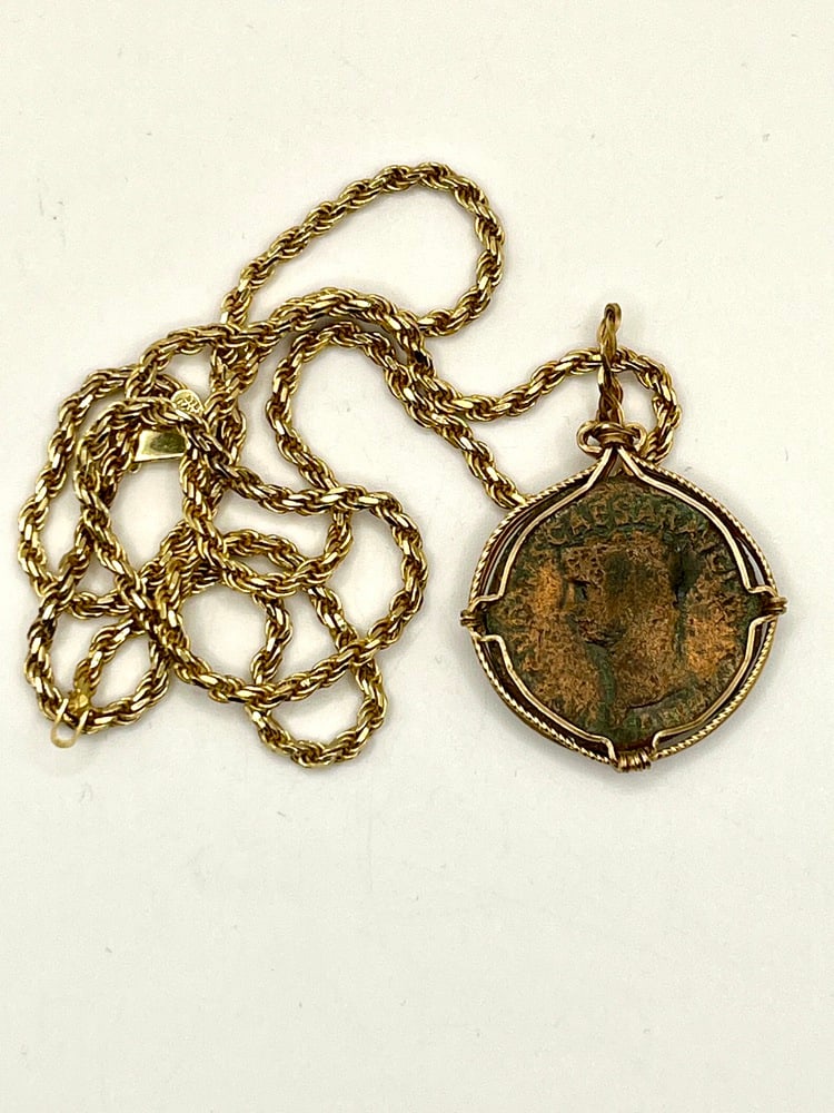 Marcus Aurelius Tribute to Caesar Coin - 4