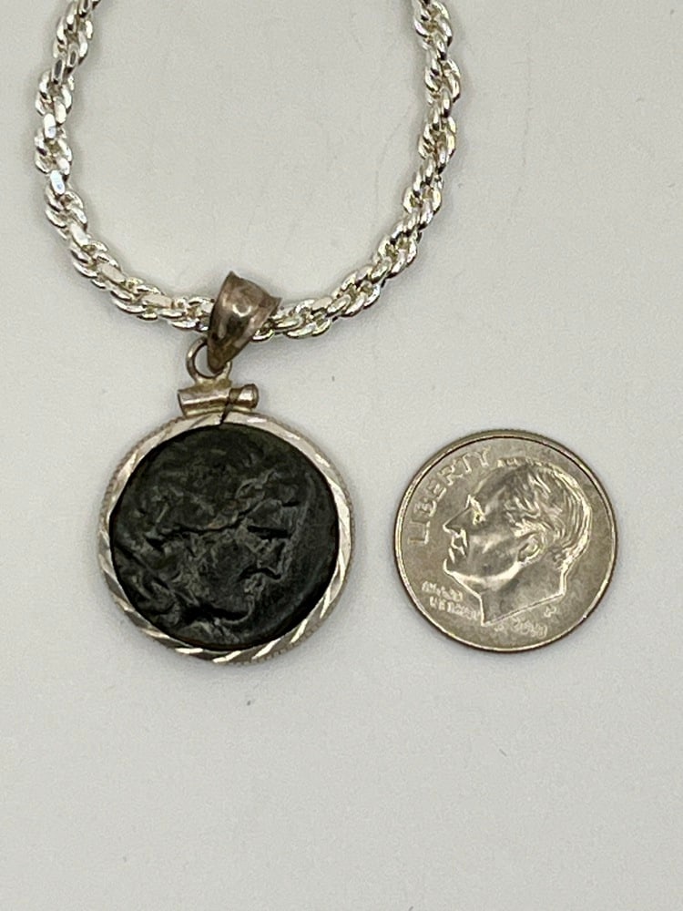 Ancient Apollo Coin from Greece - 3