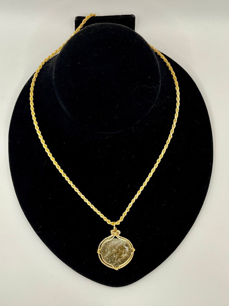 Ancient Cleopatra Coin 100 BCE - 5