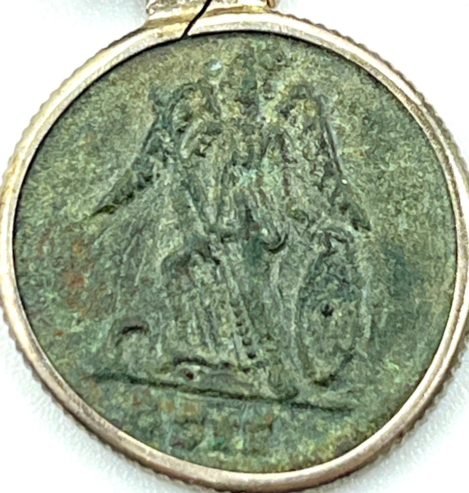 Angel Coin Featuring Emperor Constantine - 2