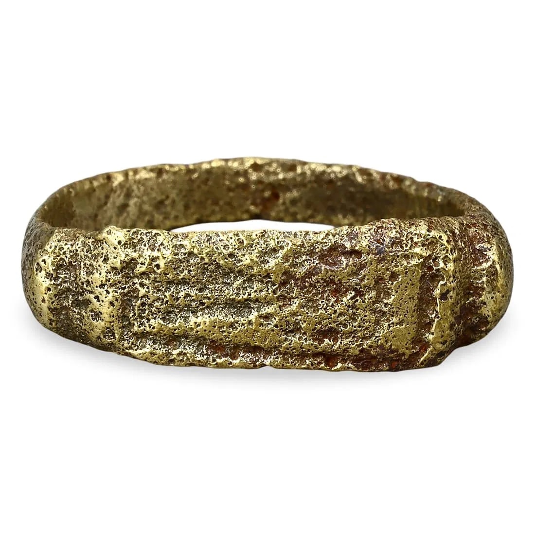 Authentic Ancient Medieval Viking / Celtic / Anglo-Saxon Hacksilver Signet Ring, 11th-13th Century: An ancient medieval Viking hex signet ring from the 11th to 13th century is a fascinating piece of history. These rings were often used to signify status and identity, featuring unique engravings or s