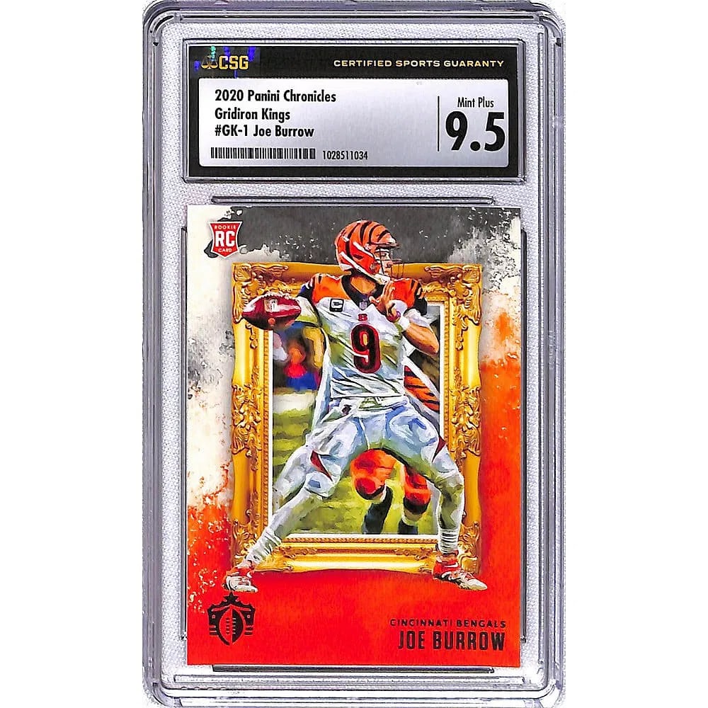 2020 Chronicles Joe Burrow Rookie Csg 9.5 (1 of 2)