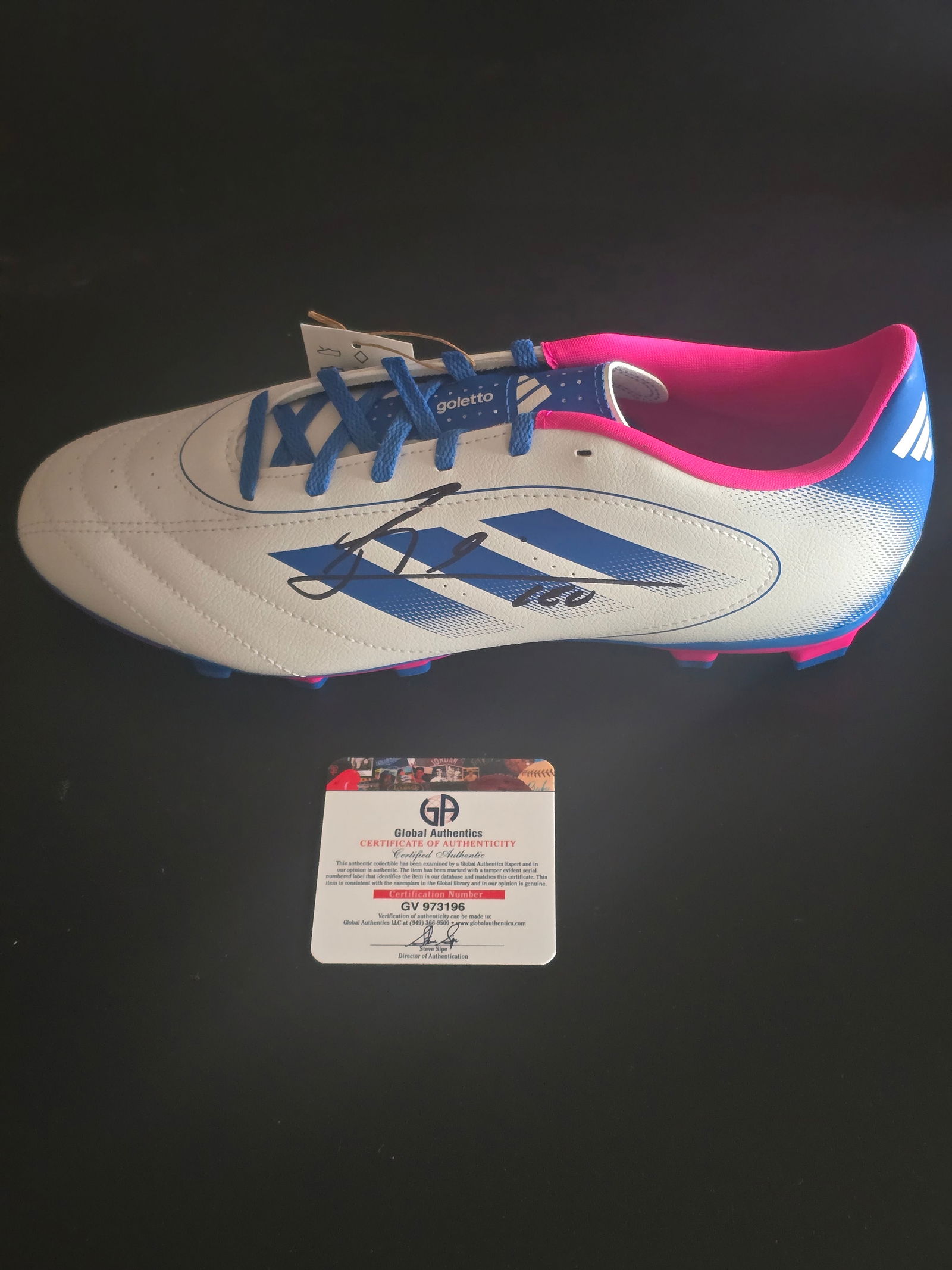 Lionel Messi Inter Miami CF Socker Cleat COA (1 of 2)