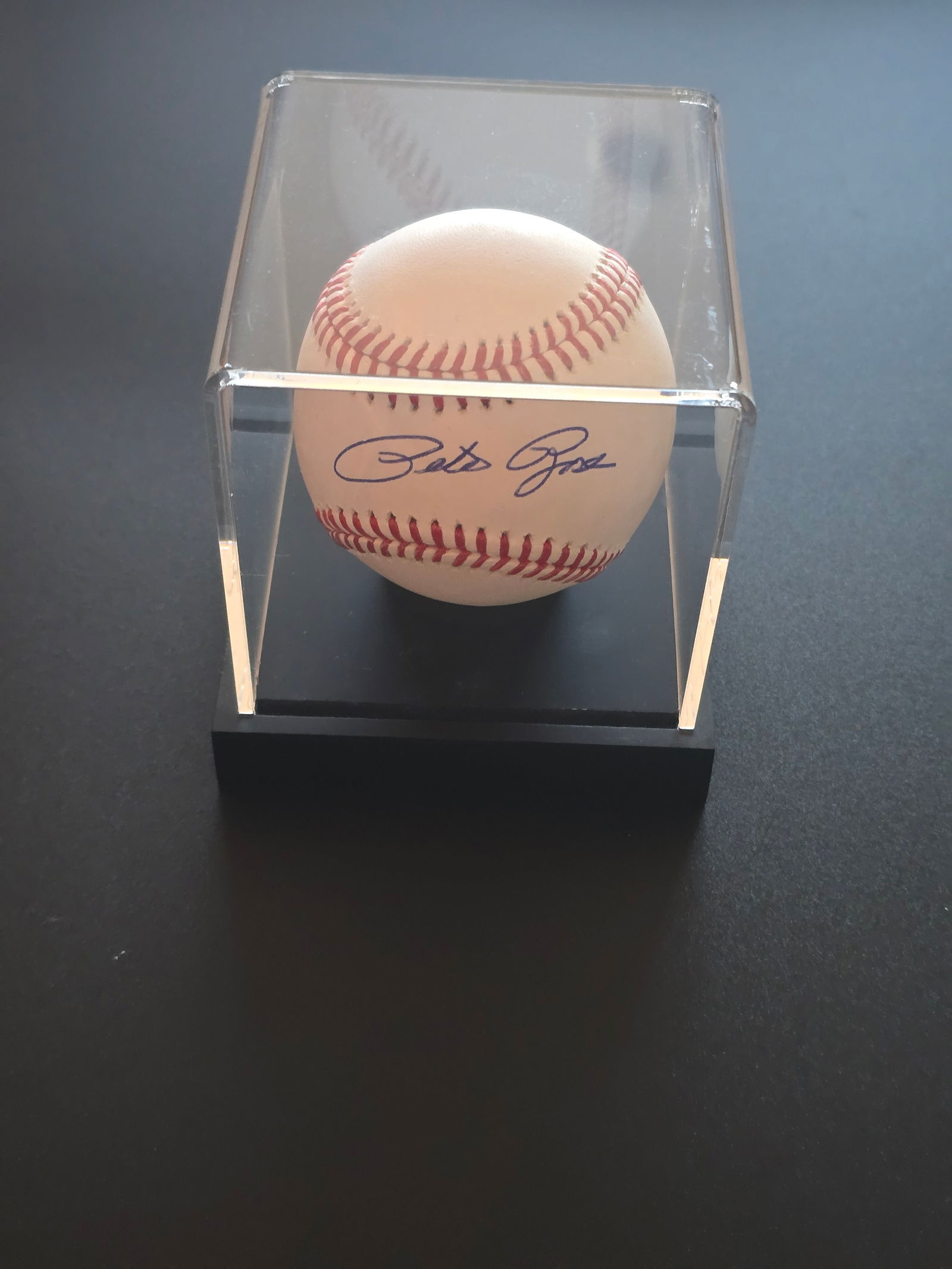 Pete Rose Signed Rawlings Official Major League Baseball with Professional Authenticated (1 of 4)