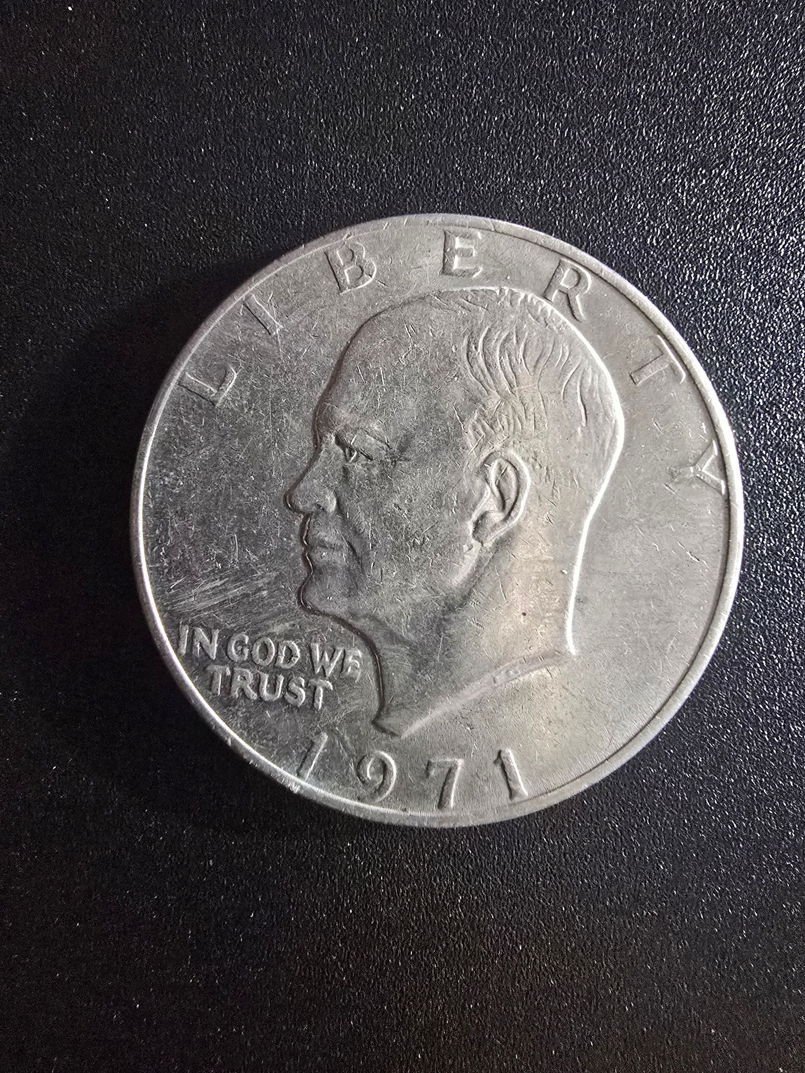1971 Eisenhower “Liberty” One Dollar Coin (1 of 2)