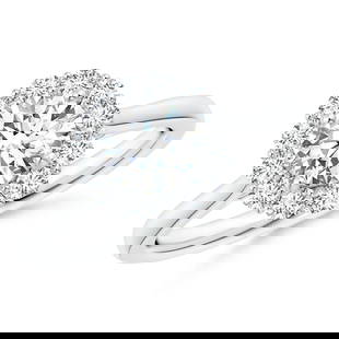 Certified 4 Ct. Lab Grown Diamond Engagement Ring in 14K Solid White Gold: Certified 4 Ct. Lab Grown Diamond Engagement Ring in 14K Solid White Gold -E Color VVS1 Round Cut Excellent Luster- Ring Size US- 7- ) Ring Resize Available free of Cost, - Free Shipping ,,,
