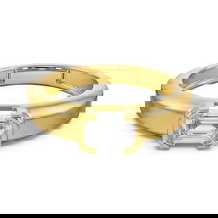 Certified 4 Ct. Lab Grown Diamond Engagement Ring in 14K Solid Yellow Gold: Certified 4 Ct. Lab Grown Diamond Engagement Ring in 14K Solid Yellow Gold -E Color VVS1 Emerald Cut Excellent Luster- Ring Size US- 9- ) Ring Resize Available free of Cost, - Free Shipping ,,,
