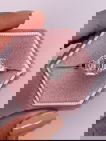 Certified 5 Carat Emerald Cut D VS1 Lab Grown Diamond Engagement Ring 14KT Solid White Gold First Image