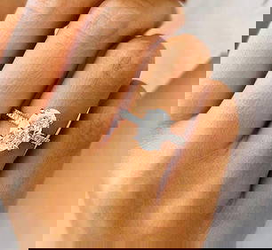 Certified 1.5 Carat Oval Cut D VVS1 Lab Grown Diamond Engagement Ring 14KT Solid White Gold (1 of 3)