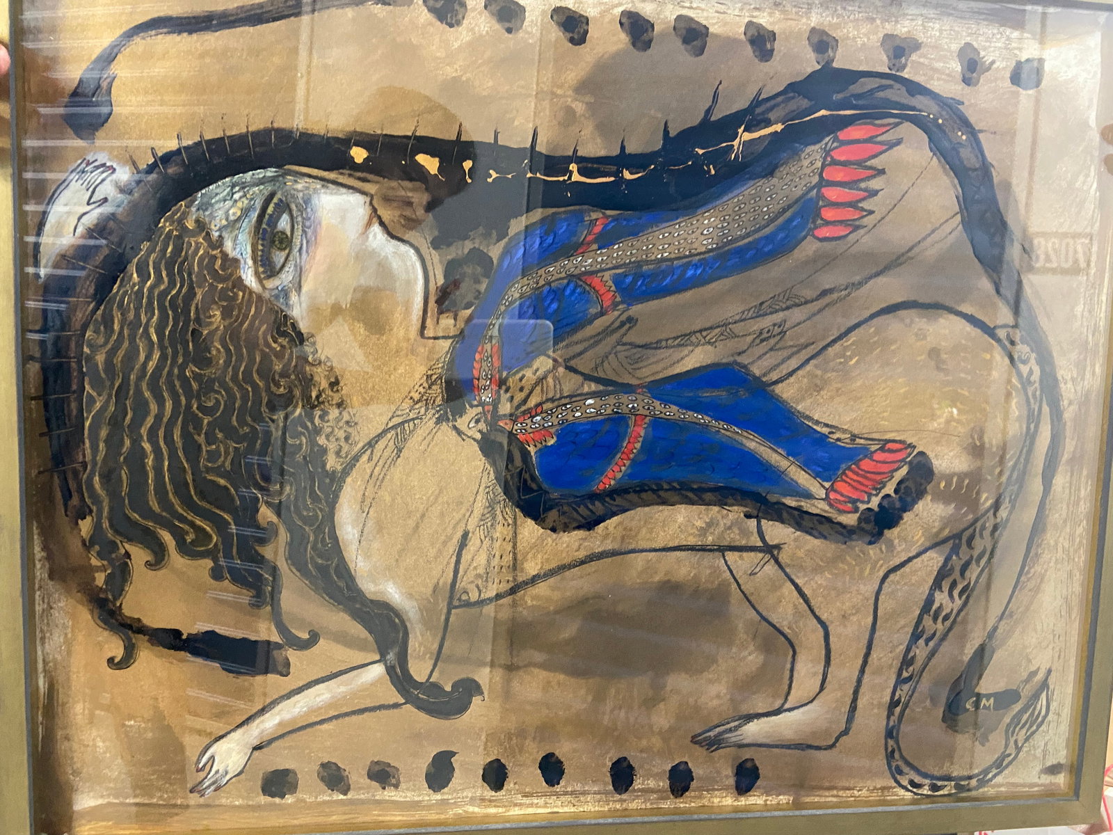 Clara Morera, b. Cuba, "Reclining woman", 2005 (1 of 3)