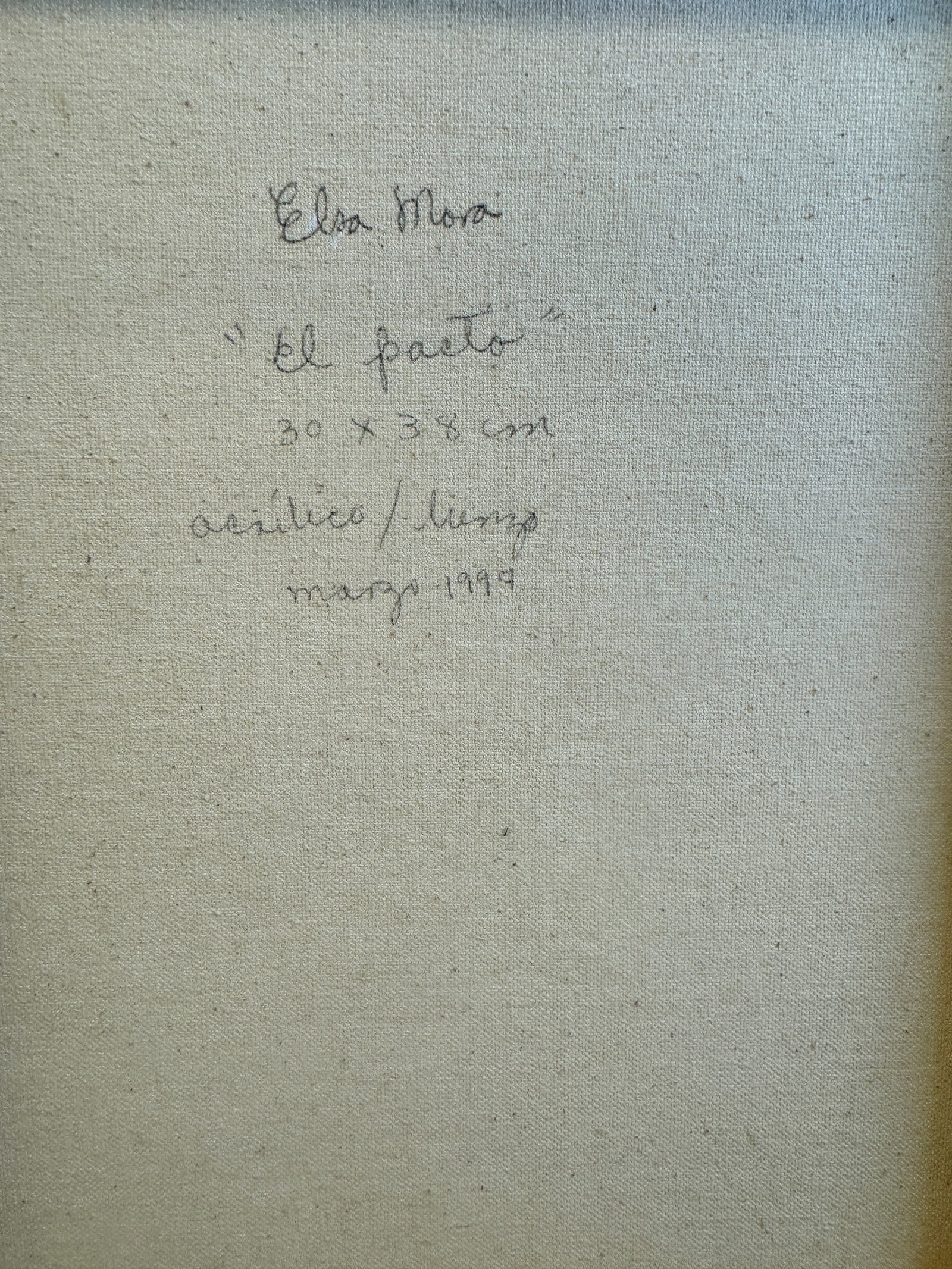 Elsa Mora, b. Cuba, "El Pacto", 1997 - 4