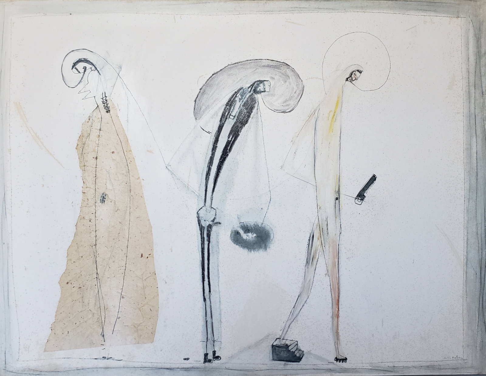 Julio Antonio (Garcia), b. Cuba, "Bodies" (Tres figuras), 1997 (1 of 5)