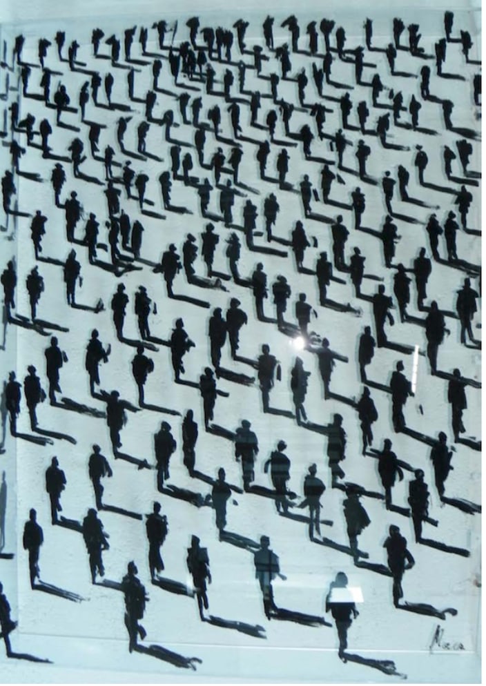 Fabio Mesa, b. Colombia, "Serie Migrantes" #1, 2012 (1 of 5)