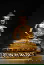 A gilding copper Acalavajra buddha statue