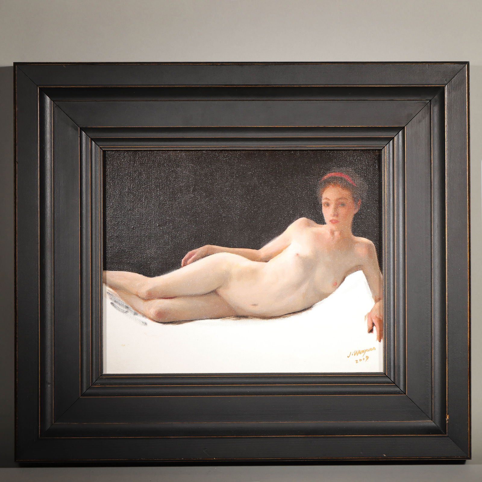 Leona's afternoon Ji Wen Yuan Oil on Canvas 2022 (1 of 8)