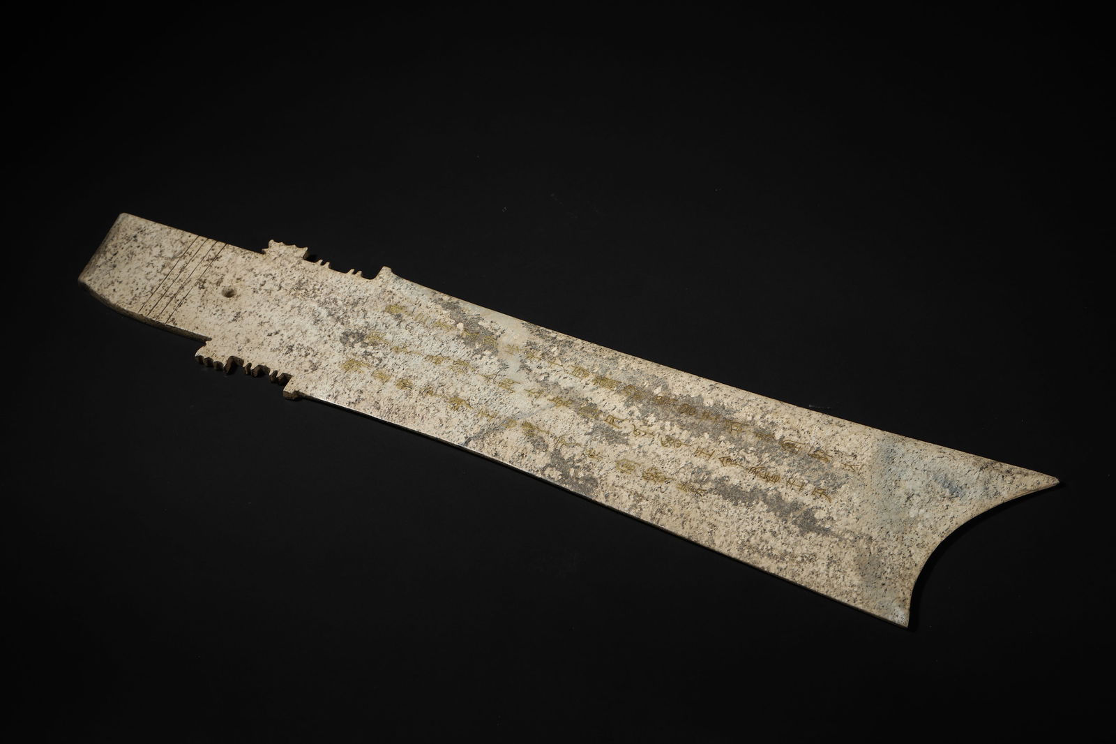 Shang Dynasty Jade Zhang (Ritual Blade) (1 of 5)