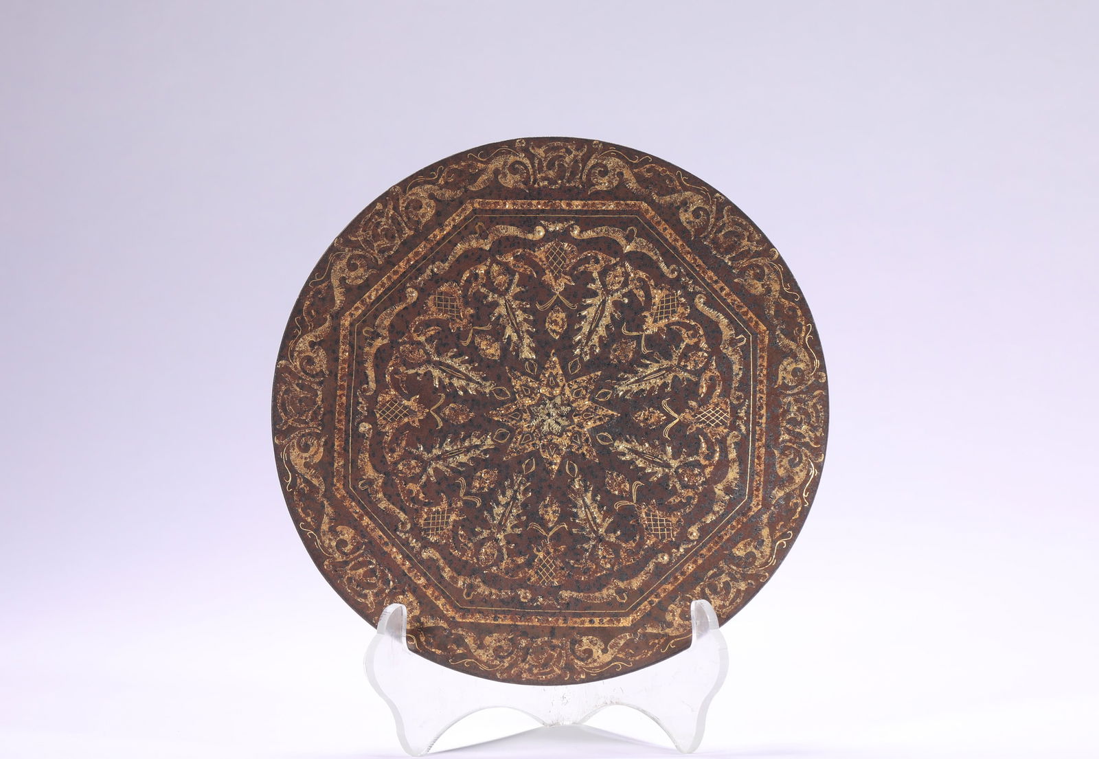 Gilt Bronze Incense Plate, Qing Dynasty (1 of 5)