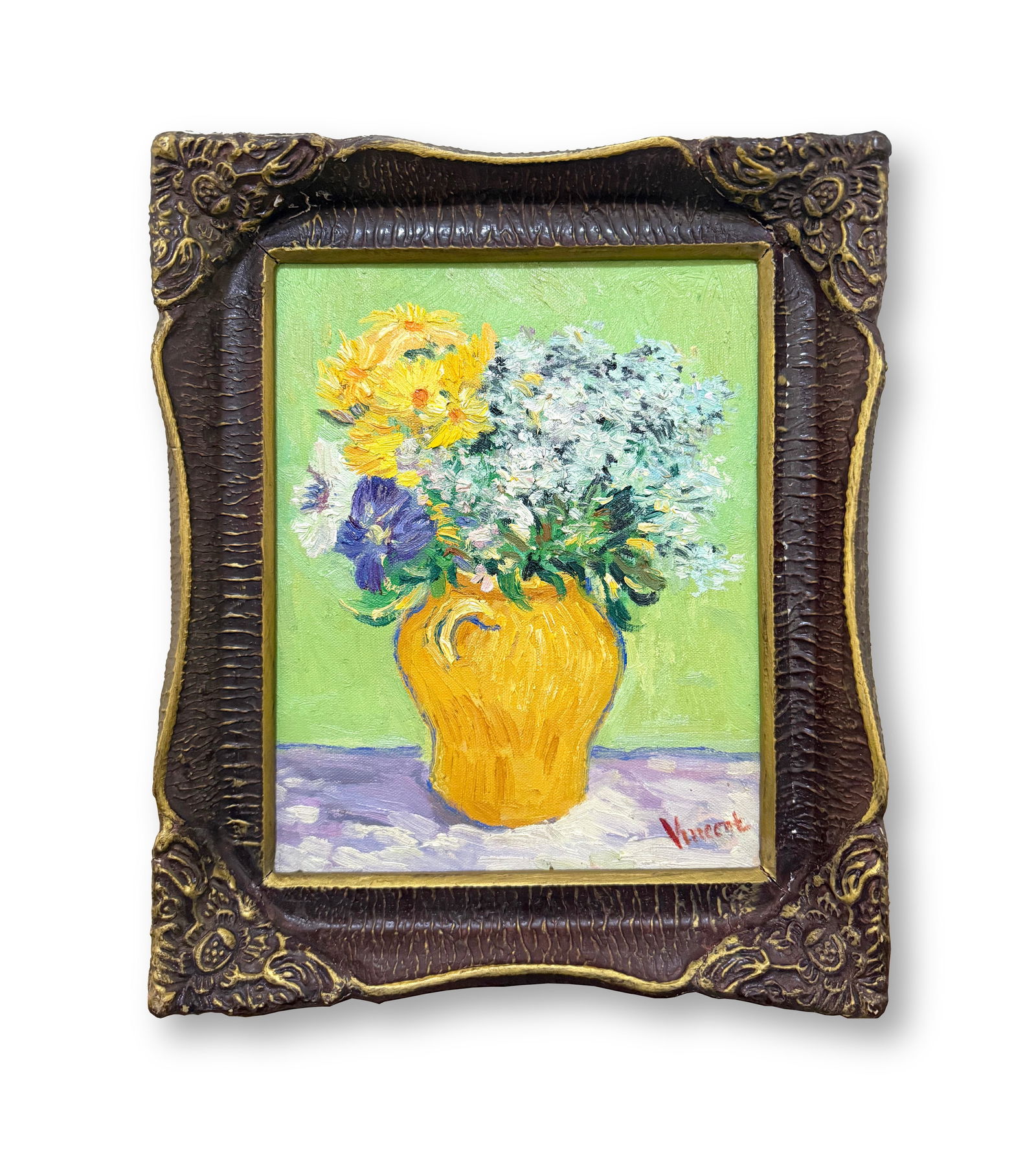 VINCENT VAN GOGH (1853-1890), ATTRIBUTED TO, OIL ON CANVAS (1 of 5)