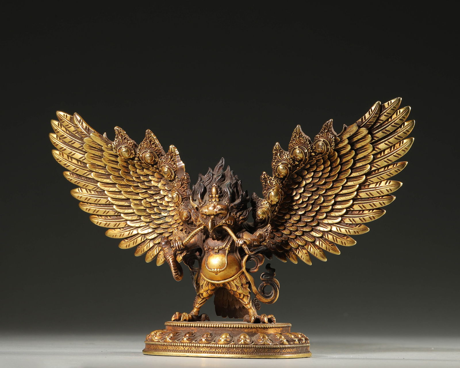 Gilt-bronze Buddha Statue - 2