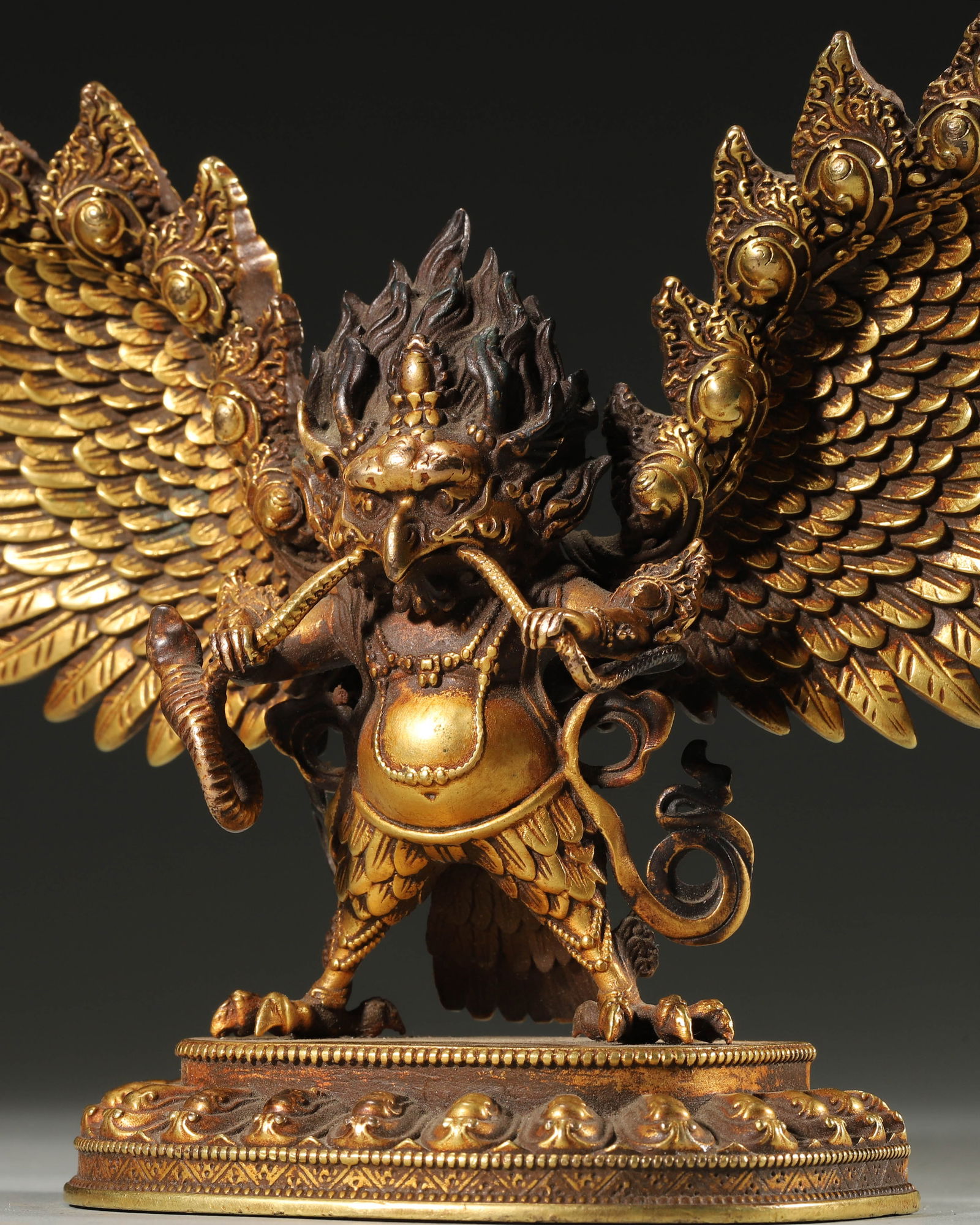 Gilt-bronze Buddha Statue - 3