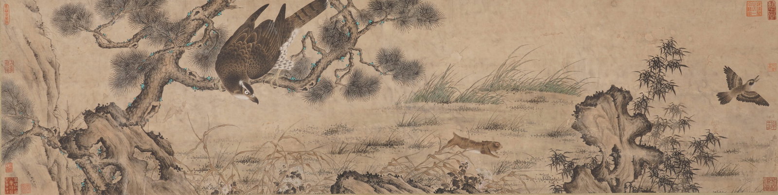 Anonymous, attributed to, Eagle: Dimensions: Height: 155 cm (61.02 in.) x Width: 38.5 cm (15.16 in.). All measurements are approximate.