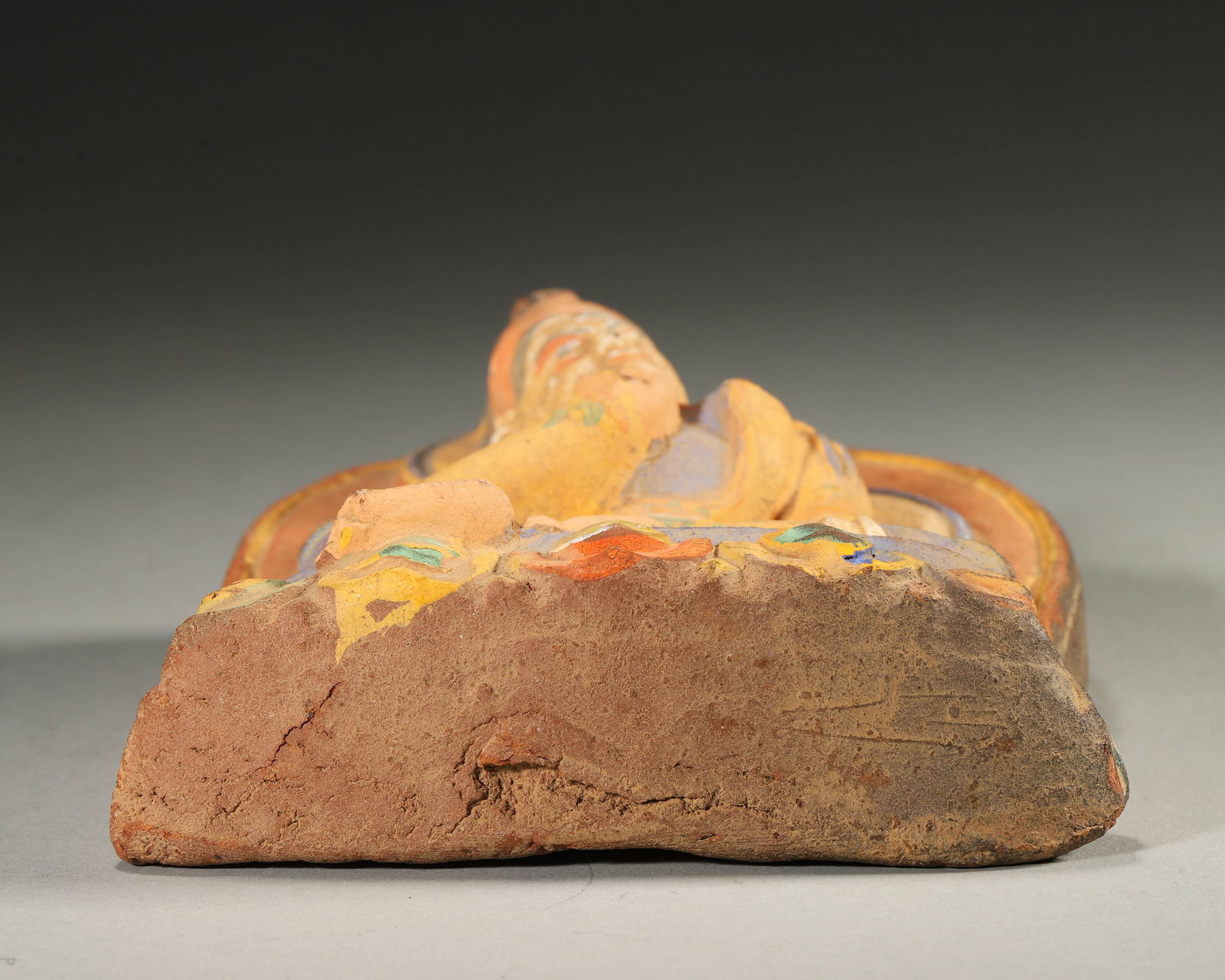 Mud painted Buddha - 6