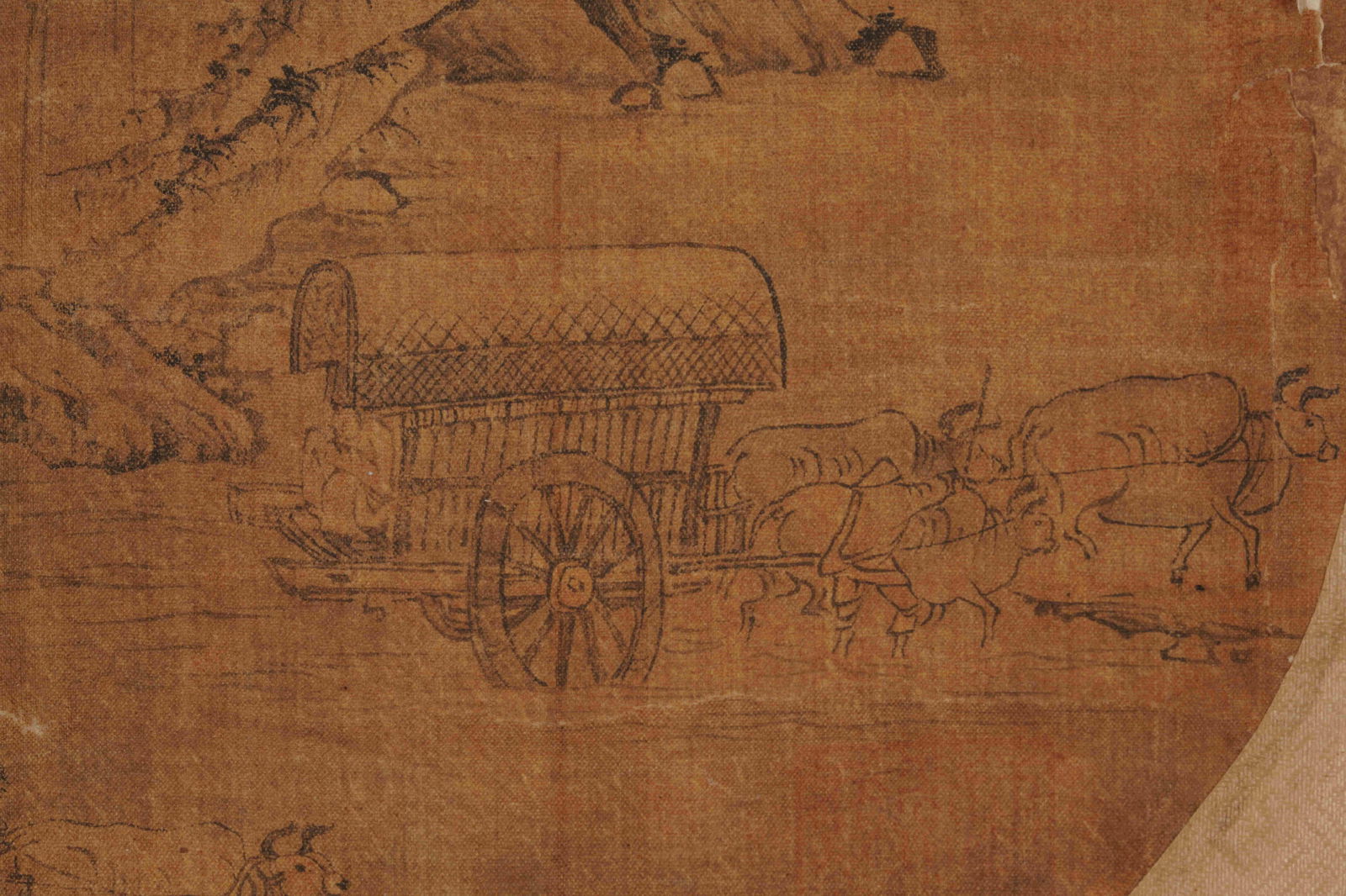 Anonymous, attributed to, Landscape and Figures - 4