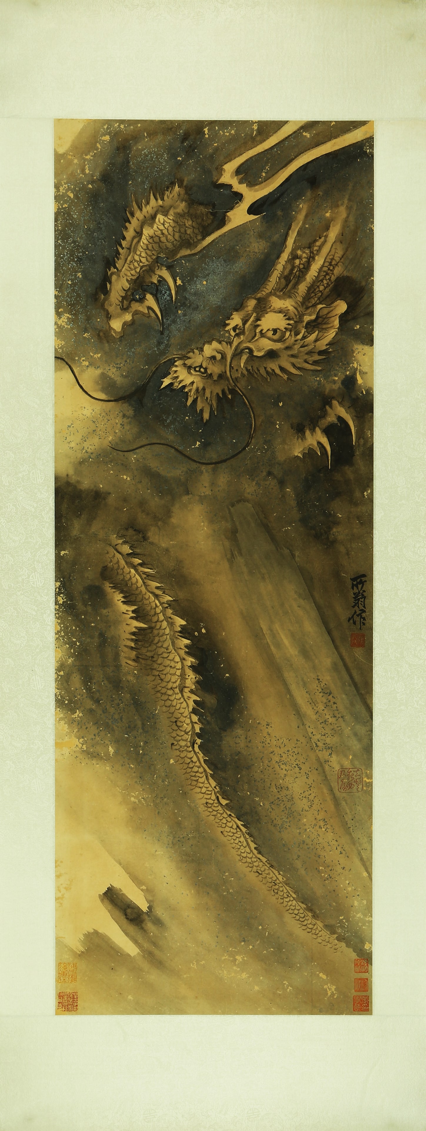 Chen Rong (Dates unknown), attributed to, Ink Dragon - 2