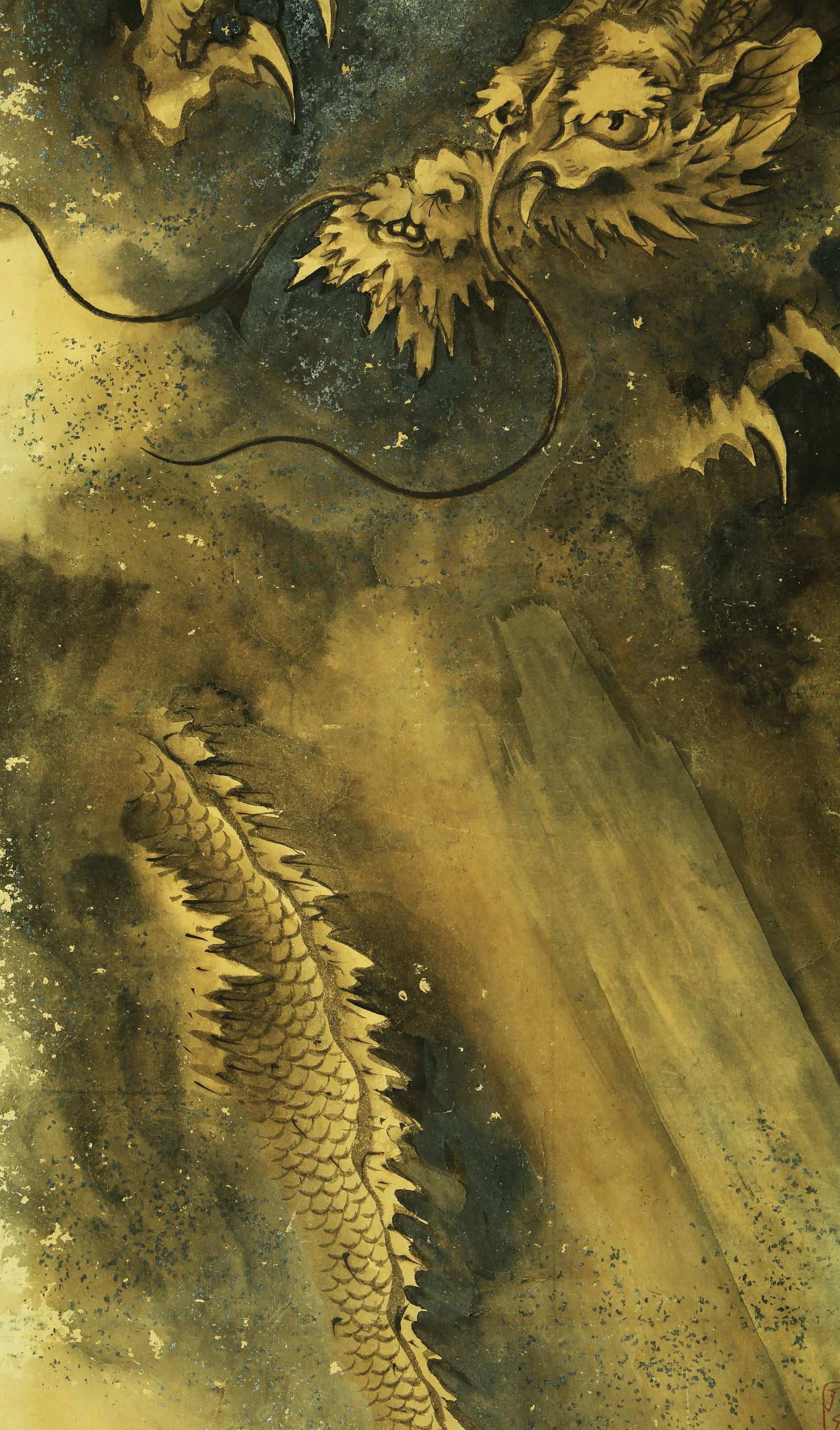 Chen Rong (Dates unknown), attributed to, Ink Dragon - 5