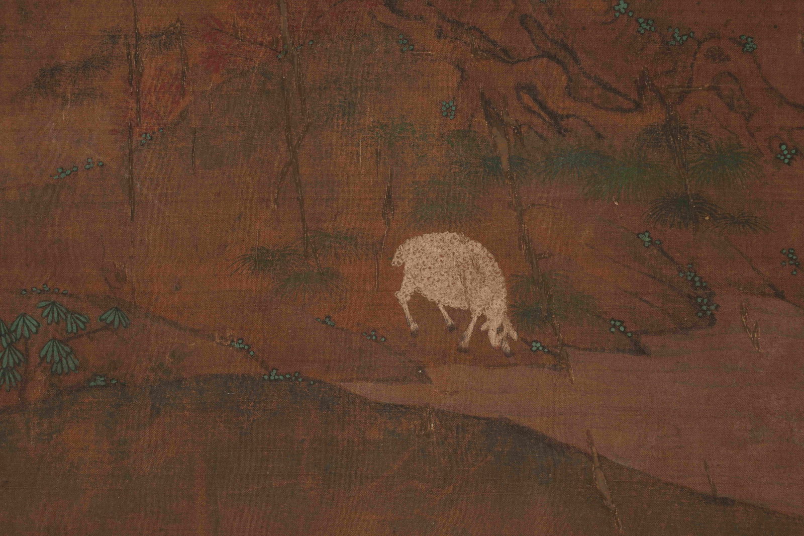Chen Juzhong (Dates unknown), attributed to, Auspicious Scroll - 8
