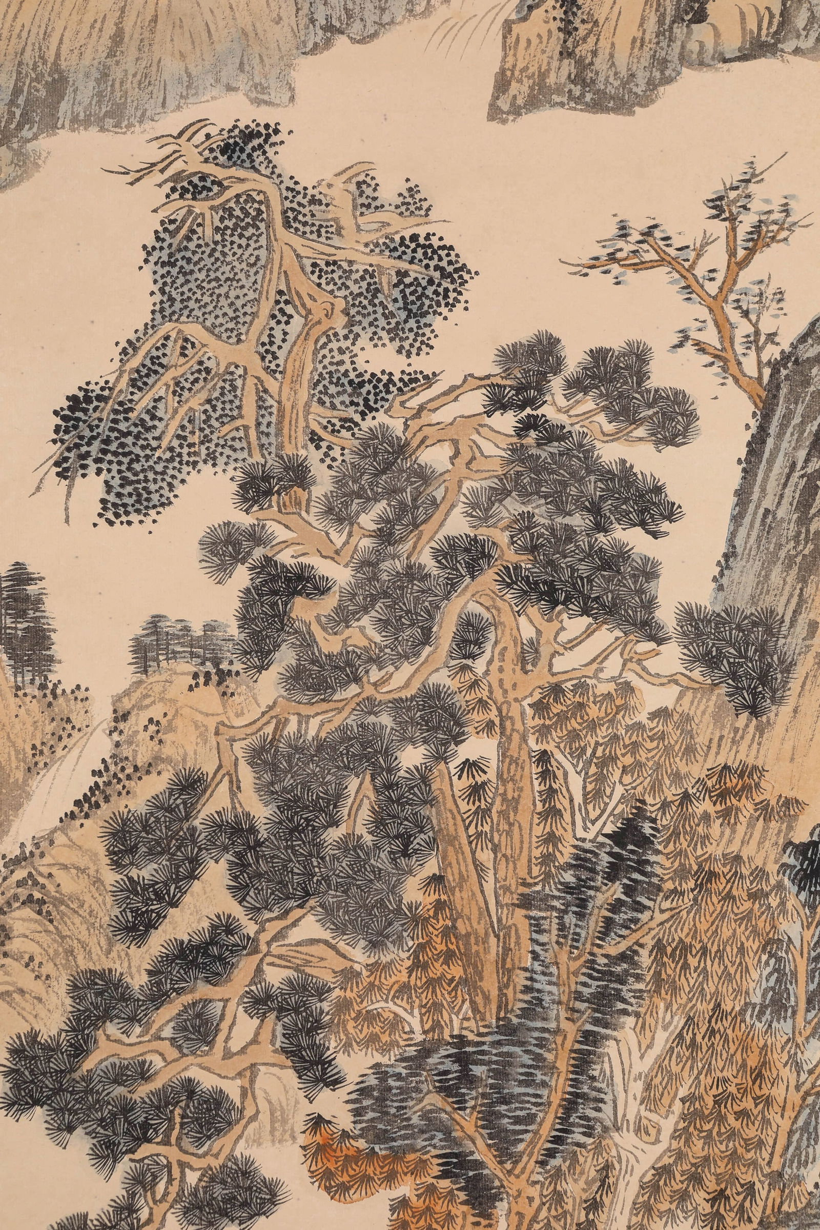 Pu Ru (1896-1963), attributed to, Pine Stream - 5