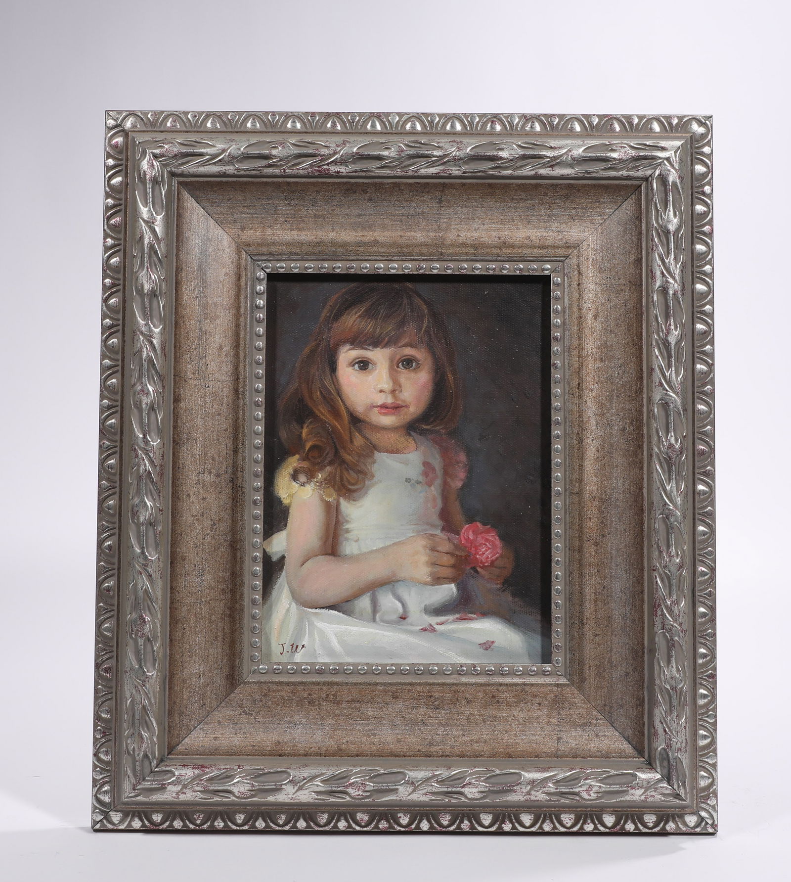 The 18th and 19th centuries Oil Painting: H:23cmW:16cm H:36cmW:42cm