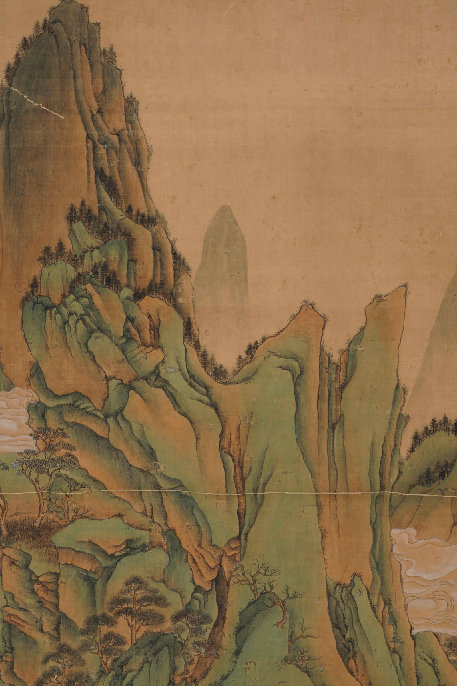 Hu Yanhui (Dates unknown), attributed to, Blue-and-Green Landscape - 4