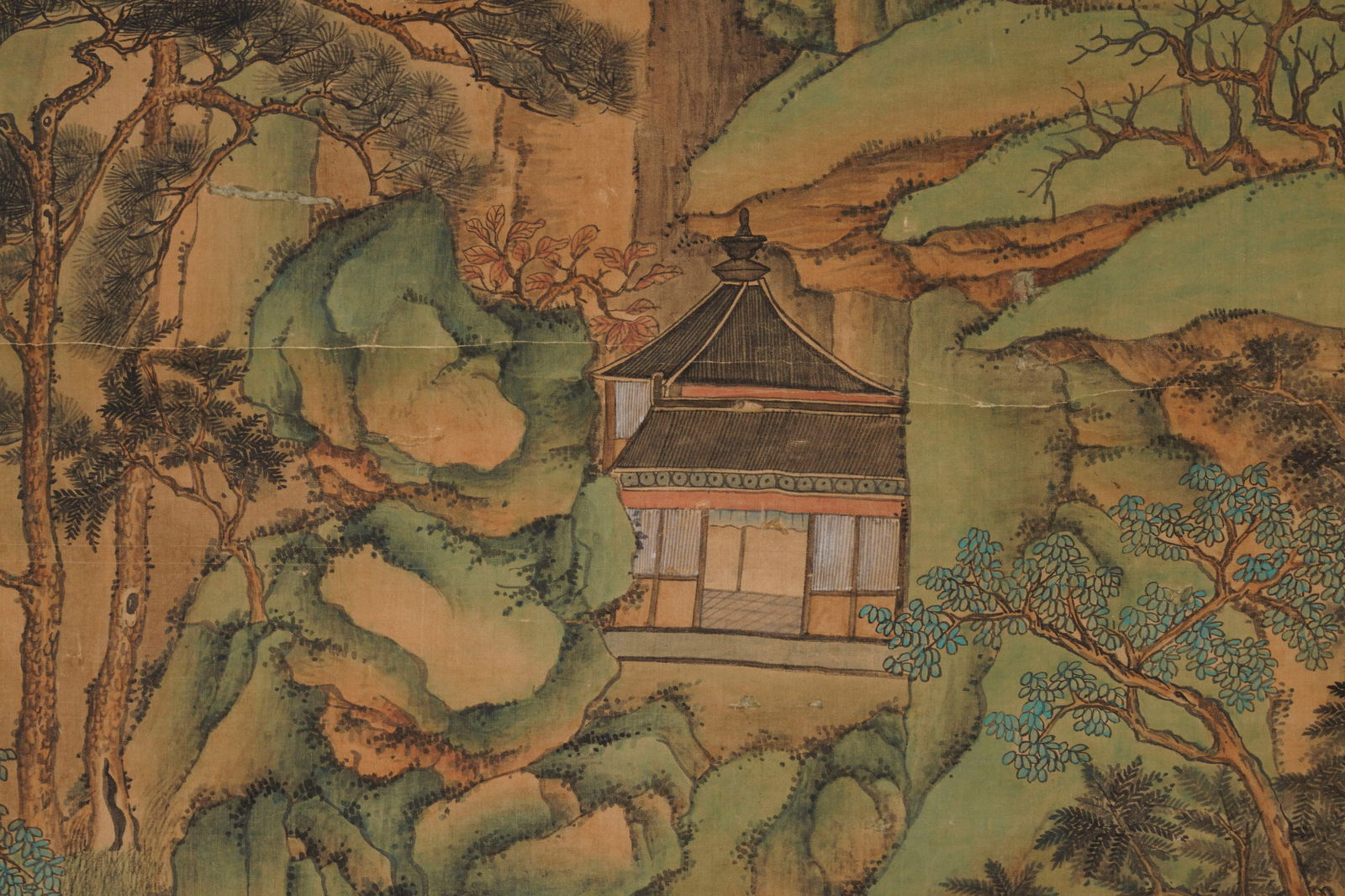 Hu Yanhui (Dates unknown), attributed to, Blue-and-Green Landscape - 5