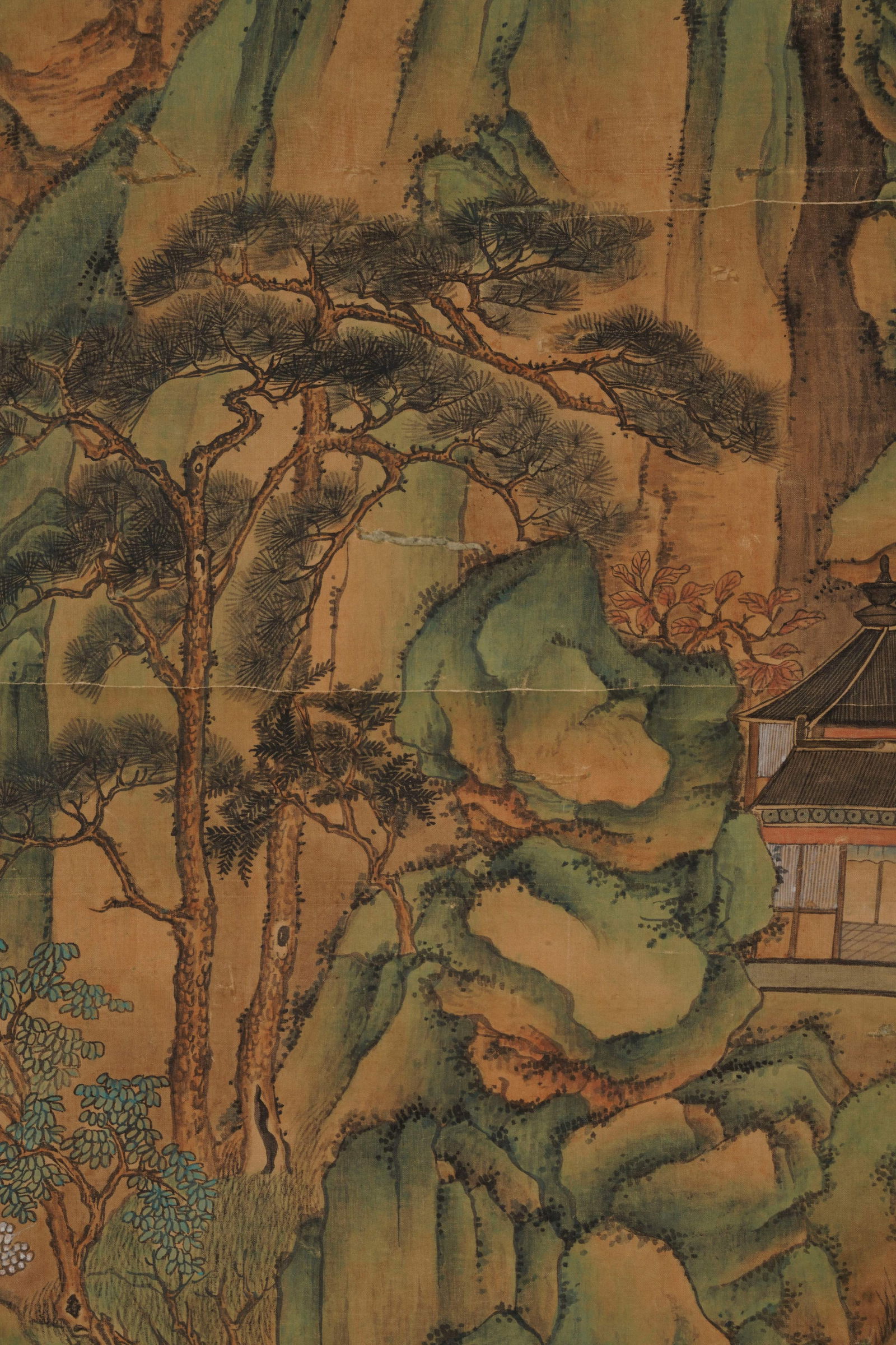 Hu Yanhui (Dates unknown), attributed to, Blue-and-Green Landscape - 6